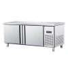 Commercial stainless steel fresh-keeping freezer cabinet Restaurant kitchen refrigeration worktable.
