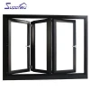 Commercial system glass aluminum bi-folding / bifold / accordion / folding window