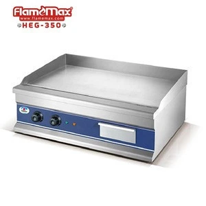 commercial used table top electric griddle for restaurant