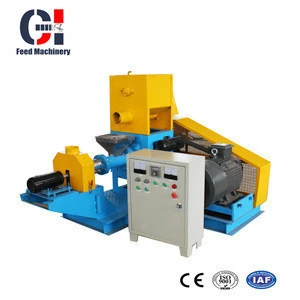 Complete different size 1-12mm floating fish feed extruder,fish feed extruder machine