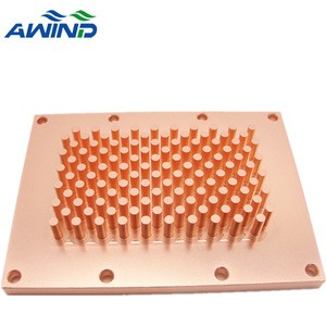 Copper 1100 heat sink vga pin fin led 120w for electric appliance