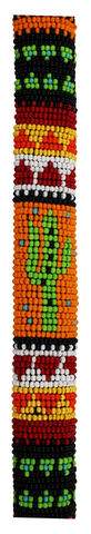 thumbnail image 2 of Showman Beaded Chevron Nose Cowboy Knot Rope Halter With 7' Lead – Nylon 2 of 6