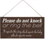 Crazy Dog Lives Here Funny Dog Sign Warning Door Wooden Hanging for Home Decoration Farm Decorative Plaque for Dog Lovers
