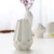 Import Creative Nordic style White ceramic vase Home living room decoration Art flower arrangement Decorative vase decoration from China