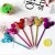 Import creative paillette ball pen 0.7mm single side animal student ball pen from China