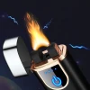 creative windproof ignite cigar electric lighter Rechargeable Lighter Custom Logo