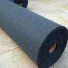 crossfit rubber floor Anti-slipping Rubber Roll Gym Floor Recycled EPDM processing 6mm Rubber Flooring mat
