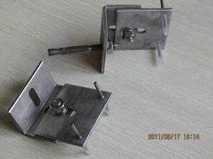Curtain wall connection Wall Anchor Corner Code Accessories