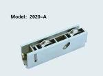 Curtain wall two-spot lock