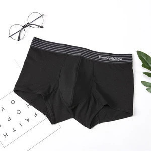 Custom Cotton breathable  teen underpants comfortable  mens briefs boxer shorts underwear