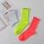 Import Custom fluorescent color socks original letter Harajuku tube socks basketball sports socks from China