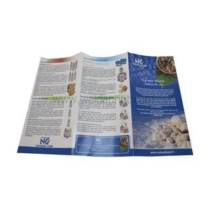 custom folding leaflet flyer brochure printing