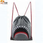 Custom Logo Drawstring Backpack Nylon Motorcycle Bag Wholesale