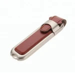 Custom logo leather USB Flash Drive Bulk Hot Selling USB Memory Cheapest USB Drive
