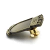 custom made antique finish golden anniversary gift lapel pin