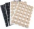 Import custom protect floor reduce noise anti-slip furniture felt pads Self-adhesive felt furniture pads from China