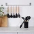 Import Custom silicone kitchen utensils set wooden handle silicone kitchen set with utensil holder from China