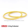 Custom standard nonstandard ISO9001 Yellow Golden color FDA silicone rubber oring