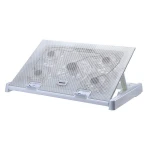 Custom USB adjustable laptop cooling cooler pad with 5 fans