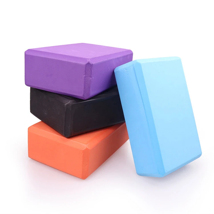 Customized Black Luxury Comfort Foam Flat Eco Friendly Recycle Cork Yoga Block Liege