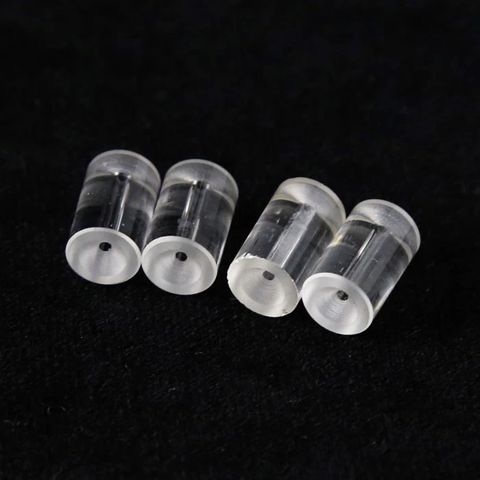 Customized clear quartz glass capillary silica tube