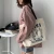 Import Customized Da Qi Dong Handmade Blank Canvas Bag ,Cartoon Anime Printing Single Long Shoulder Belt Shopping Tote Bag With Zipper from China