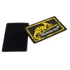 Customized logo patches 3D soft plastic pvc embossed silicone rubber patch