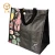 Customized logo printed reusable eco-friendly tote food delivery pp woven insulated cooler bag