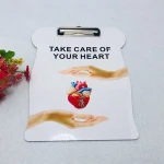 Customized Plastic Hospital Nursing medical Clipboard Printed Advertising Clipboard
