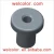 Import Customized Size Soft silicone rubber Hollow Sealing Pipe Plug Elbow Stopper Open hole OD 5mm 3/16&quot; 13/64 5 5.0 mm ID 3mm 1/8&quot; MM from China