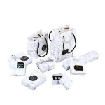 DAIHE Marble grain ornaments retro packaging box ring necklace earrings jewelry box