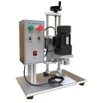 DDX-450 semi auto twist off small pet glass plastic bottle screw capping Machine price for glass bottles