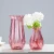 Import Decorative Big Glass Vase Jar Colored Glass Flower Vase Unique Clear Glass Flower Vase from China