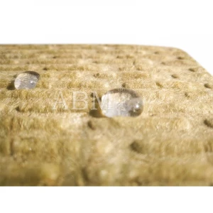 Density100 water repellent rock wool sound proof board thermal insulation rock wool fiber board