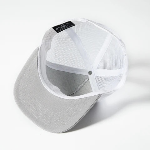 Design Adults Size Leather Patch Custom Trucker Mesh Snapback Hat