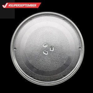 DIA275 mm High Borosilicate Glass Turntable Plate Microwave Oven Part Glass Tray
