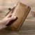 Import DIDE OEM New Mens Genuine Leather Long Wallet Long Wallet Business With Card Holder from China