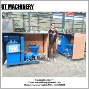 Diesel engine Biomass Wood Sawdust Briquette Making Machine/ Rice husk Briquetting Press Machine