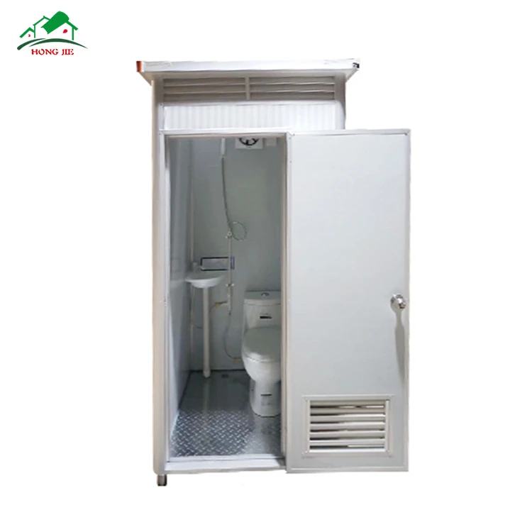 Disabled Access Toilet Public Dormitory Building Disposal Portable Shower Room Toilets with Cubical Door