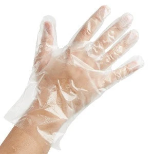 Disposable polyethylene  gloves poly gloves for gas stations with fast delivery