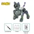 Import DIY electric mechanical animal toy self-assembled parent-child toy 3 kinds of animal dog robot toy from China