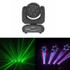 DJ Lighting 6X10W Bee Eyes Green Laser Moving Head Light for Party