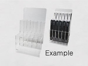 D/P box - Acrylic display rack (small)