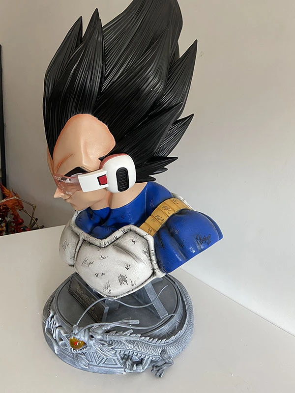 Dragonball Life-Size Model Vegeta Bust Action Figure Resin Statue  GK Model Collectible hot