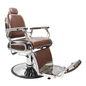 DTY cheap hydraulic beauty salon furniture manufacturer heavy duty reclining antique vintage barber chair