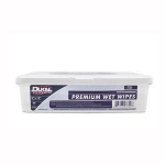 Dukal 7720 Premium Wet Wipe, Non-Sterile, 9" W x 13" L, Hard Tub, Scented (8 Tubs of 64) (Pack of 512)