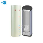 Duplex stainless steel silo for heat pump