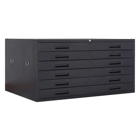 Durable A0 Size Cabinet 5 Drawers Per Section Steel Storage Drawing Cabinet