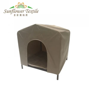 Durable material folding outdoor plastic cat dog house