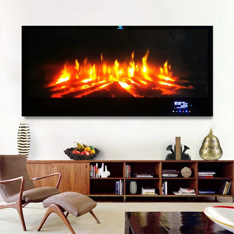 Durable Using Wall Mounted Fireplace Heater Electric In